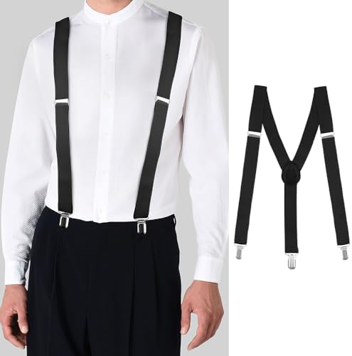 Vesberkl Men's Elastic Y-Back Suspenders - Image 5