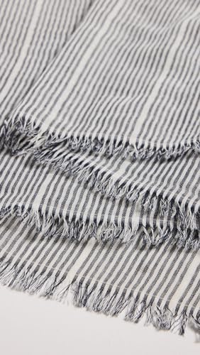 Vince Cotton Micro Stripe Scarf - Image 3