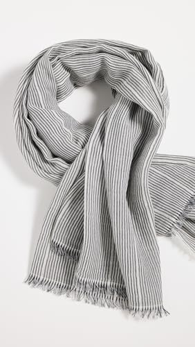 Vince Cotton Micro Stripe Scarf - Image 2