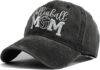 Waldeal Vintage Volleyball Mom Adjustable Cap