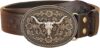 Verdusa Vintage Western Leather Buckle Belt