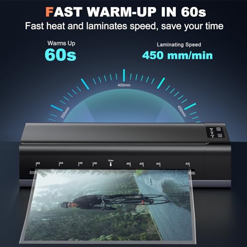 Vlaseo 13-Inch A3/A4/A5/A6 Laminator Machine - Image 2