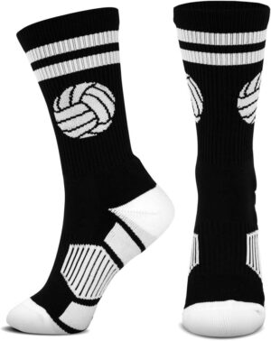 ChalkTalkSPORTS Volleyball Mid-Calf Socks | Multiple Colors