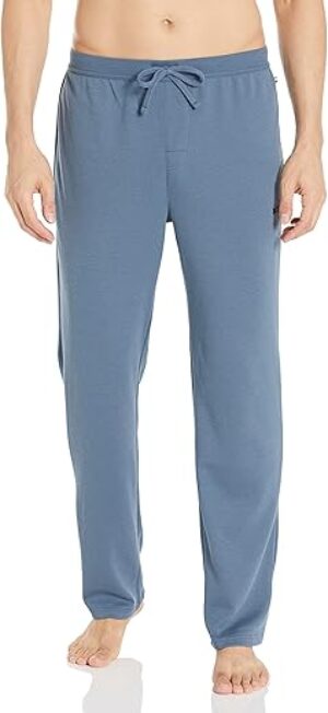 BOSS Waffle Cotton Blend Lounge Sweatpants