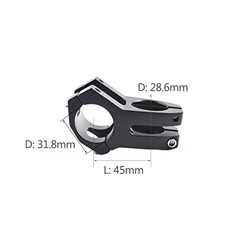 WAKE 31.8mm 45mm Aluminum Bike Stem - Multi-Color - Image 2
