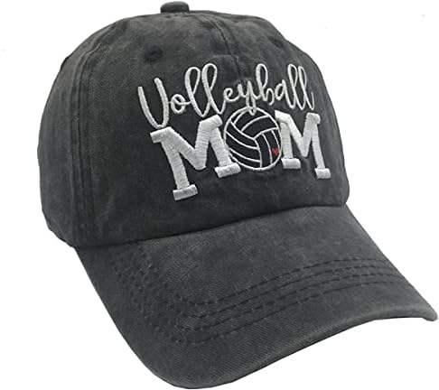 Waldeal Vintage Volleyball Mom Adjustable Cap - Image 3