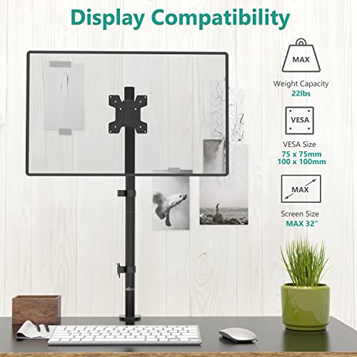 WALI Extra Tall Single Monitor Arm - Image 3