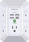 QINLIANF Wall Charger & Surge Protector with USB