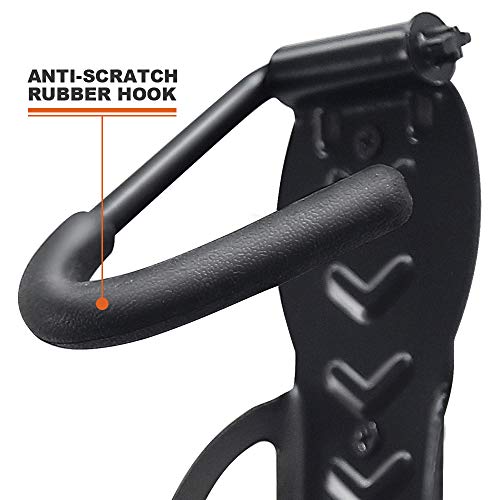 Wallmaster Vertical Bike Hook 2-Pack Storage - Image 4