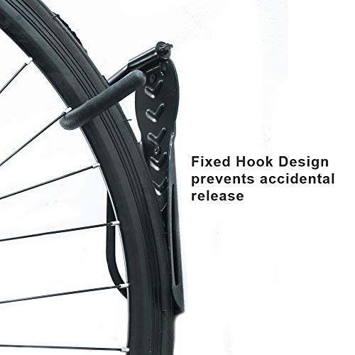 Wallmaster Vertical Bike Hook 2-Pack Storage - Image 2