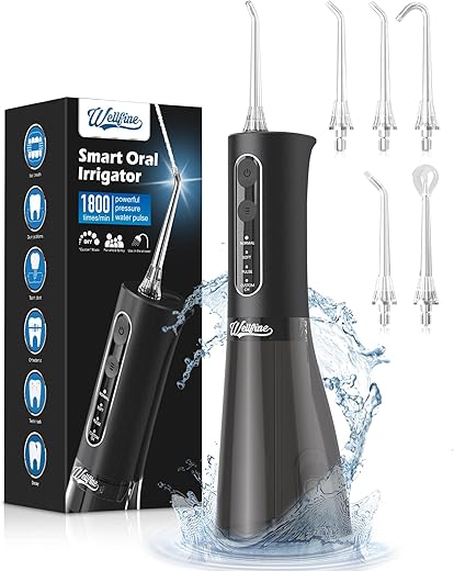 WELLFINE Water Dental Flosser Oral Irrigator