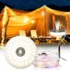 iToncs Waterproof Camping String Lights with 8 Modes