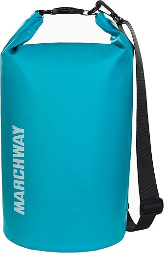 MARCHWAY Waterproof Dry Bag Backpack for Outdoor Activities
