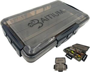 Baitium Waterproof Fishing Tackle Box Organizer