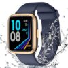 Waterproof Fitness Tracker Watch with Heart Monitor