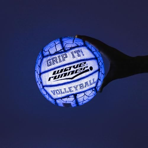 Wave Runner Glow-In-The-Dark LED Junior Football - Image 3