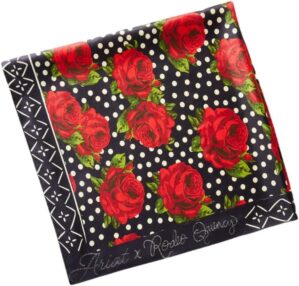 ARIAT Red Roses Wild Rag