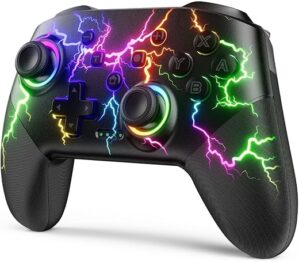 VOYEE Wireless RGB Switch Pro Controller, Programmable