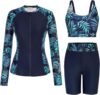 GRACE KARIN 3 Piece Rash Guard Swimsuit