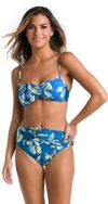 La Blanca Bandeau Bikini Swimsuit Top