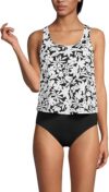 Lands’ End Chlorine Resistant V Neck Swimsuit