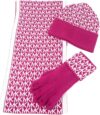 Michael Kors Scarf, Hat, Gloves Set