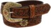 ARIAT Women’s Floral Tooled Sunflower Belt