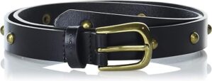 Lucky Brand Women's Leather Bold Fashion Statement Belt
