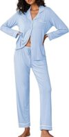 Ekouaer Long Sleeve Soft Sleepwear