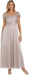 R&M Richards Sweetheart Neckline Evening Dress