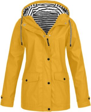 Kuluzego Women’s Oversized Fall Winter Hooded Jacket