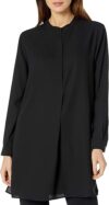 Anne Klein Women’s Pop-over Blouse With Side Slits