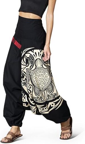 The Veshti Company Printed Summer Harem Pants