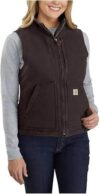 Carhartt Relaxed Fit Sherpa-Lined Mock-Neck Vest