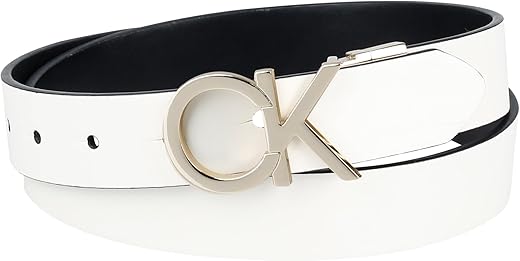 Calvin Klein Women's Reversible CK Monogram Belt