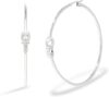 COACH Signature C Hoop Earrings