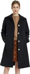 Orolay Classic Lapel Windproof Slim Trench Coat