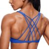 CRZ YOGA Strappy Criss Cross Gym Bra