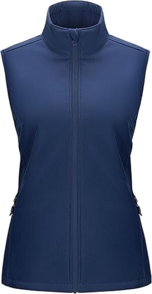 33,000ft Women’s Windproof Fleece Lined Running Vest