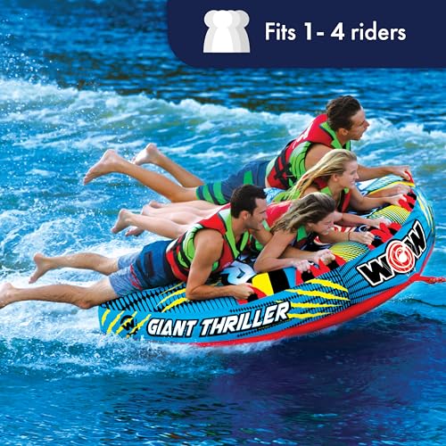 WOW Sports Giant Inflatable Deck Tube for Boating - Image 3