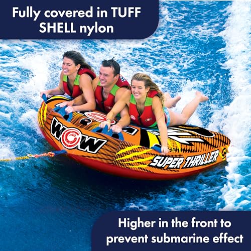 WOW Sports Super Thriller Towable Deck Tube - Image 3