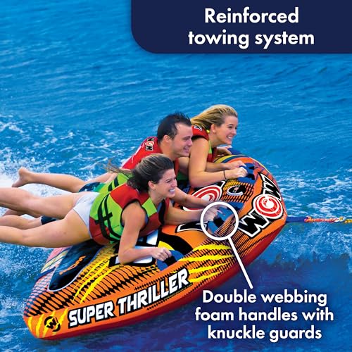 WOW Sports Super Thriller Towable Deck Tube - Image 4