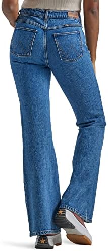 Wrangler High Waisted Fierce Flare Jeans - Image 3
