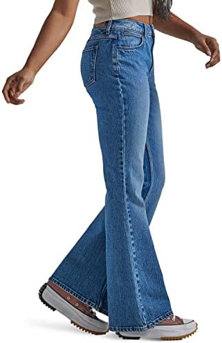 Wrangler High Waisted Fierce Flare Jeans - Image 2