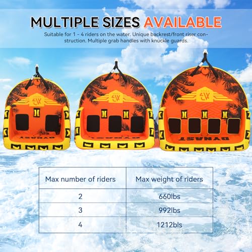 XGeek Heavy-Duty Inflatable Tubes for Boating - Image 4