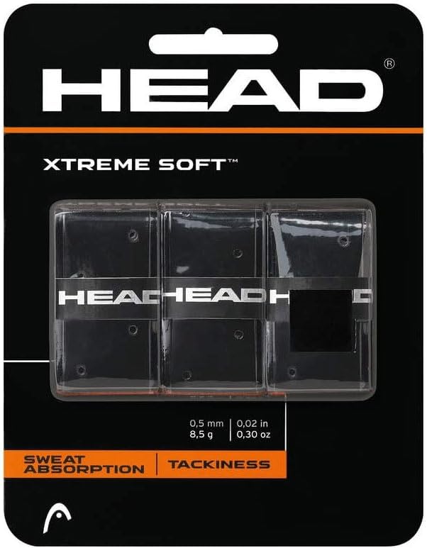 HEAD Xtreme Soft Tennis Overgrip 3 Pack White