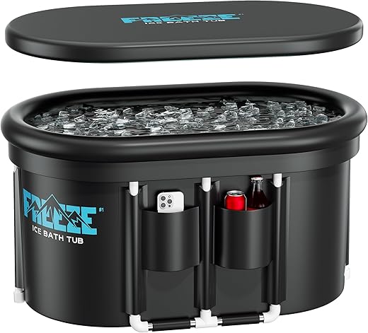 ISIDO XXL Portable Oval Ice Bath Tub