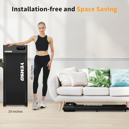Yemsd 3-in-1 Portable Under Desk Treadmill - Image 5