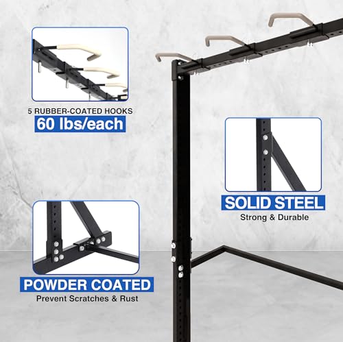 Freestanding Steel Vertical Bike Rack - Image 3