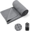 Eunzel Yoga Towel – Sweat Absorbent Non-Slip 24″x72